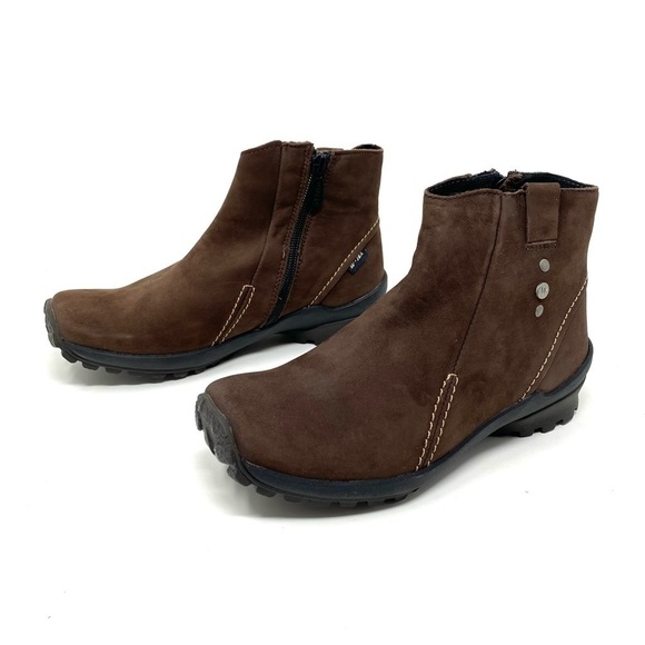 WOLKY ZION WATERPROOF Leather BOOTIE Brown - Picture 2 of 9